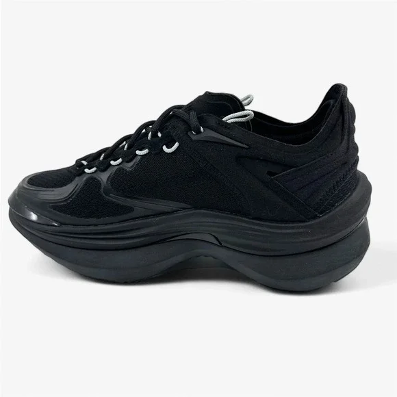 PUMA Variant Nitro Sci-Tech Mens Size 8 Black Gray Running Shoe Athletic Sneaker